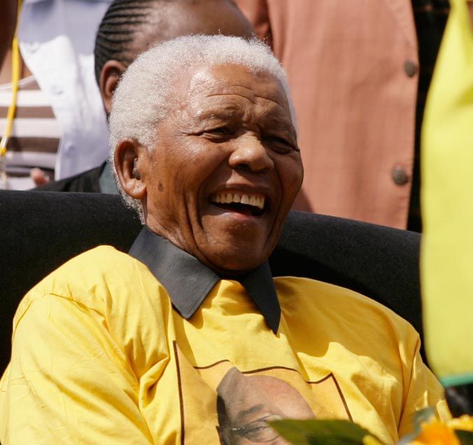 Nelson Mandela. (Reuters)