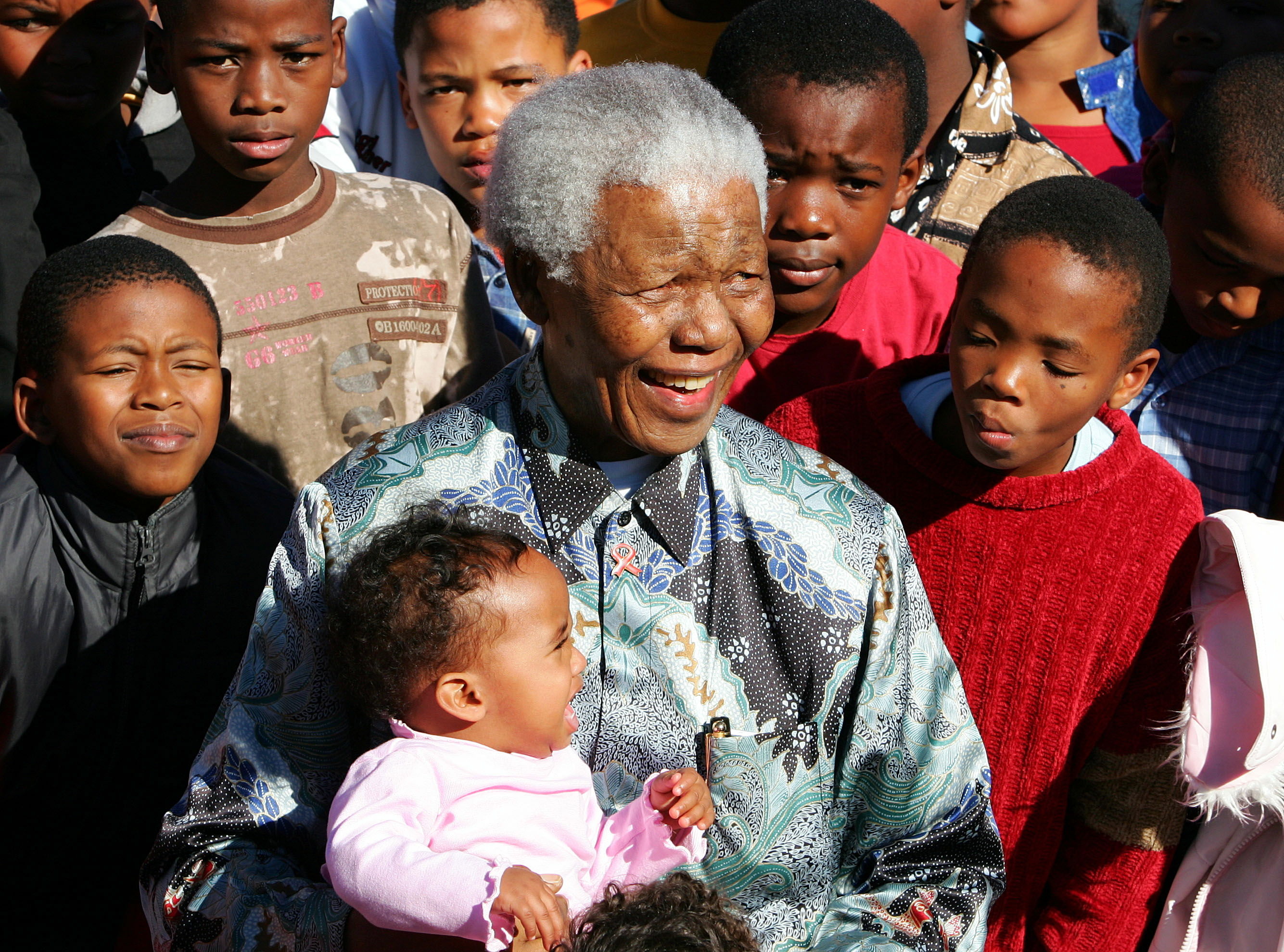 Former South African president, Nelson Mandela. (Reuters)
