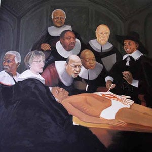 'Mandela autopsy' artist unveils completed work