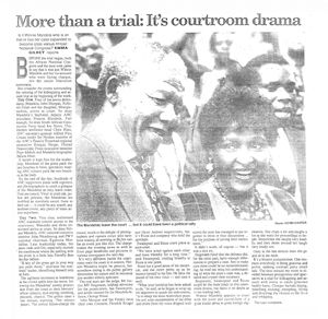 More than a trial: It's courtroom drama