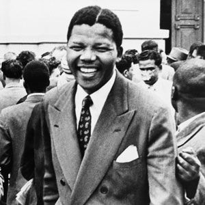 A young Nelson Mandela. (Jurgen-Schadenberg, AP)