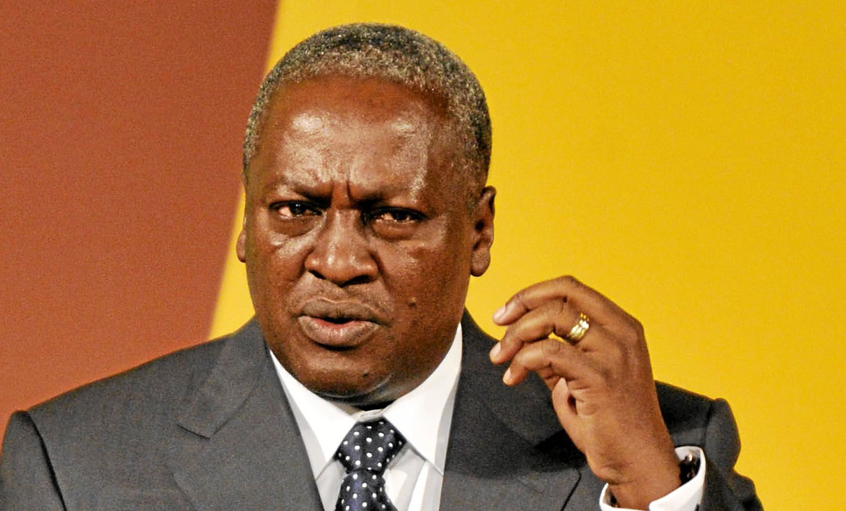 Ghana's new president, John Dramani Mahama.