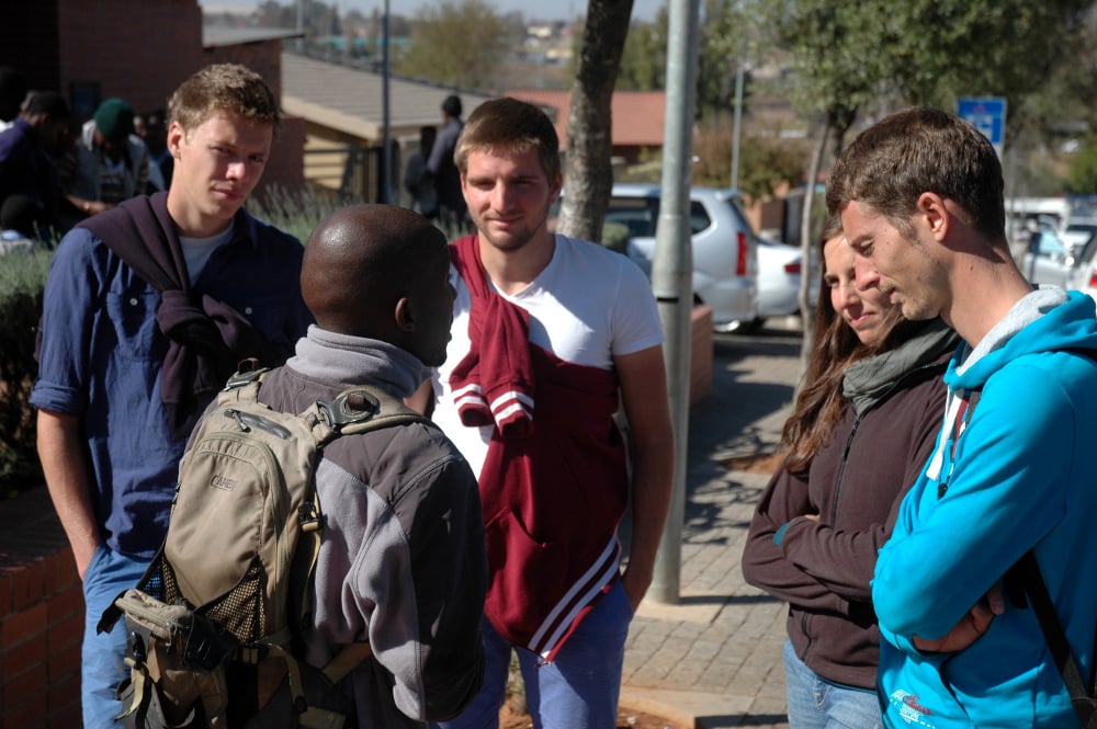 Business as usual at Mandela's house on Vilakazi Street